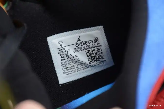Rep Kickmax 1 the Great CU2805-100 SE Blue Fearless Mid Air Jordan 0618